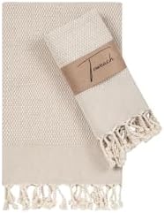 High-Quality Turkish Hand Towel Set for Bathroom Use