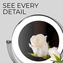 Zadro 11 LED Wall-Mounted Makeup Mirror