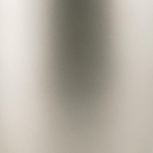 mDesign Large Metal Suction Shaving Mirror