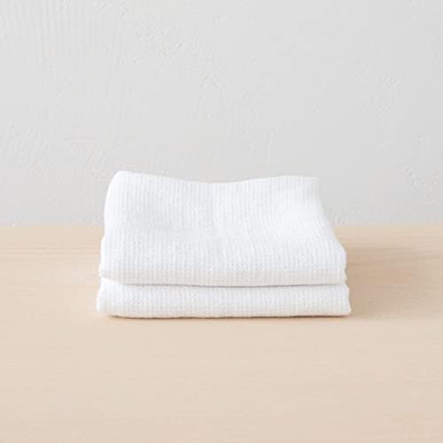 Relaxing bath moments Layered design ultra-soft machine washable LinenMe Waffle Towels