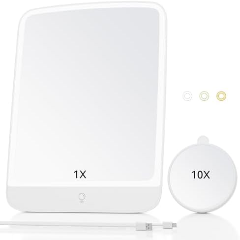 POPLIZZ 11 x 8 Portable Makeup Mirror