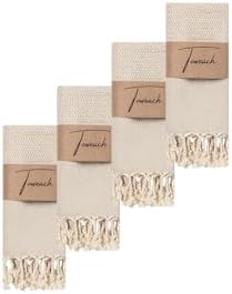 High-Quality Turkish Hand Towel Set for Bathroom Use
