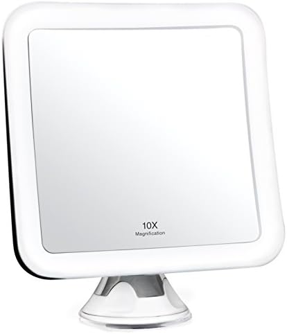 Fancii 10X Magnifying Lighted Makeup Mirror