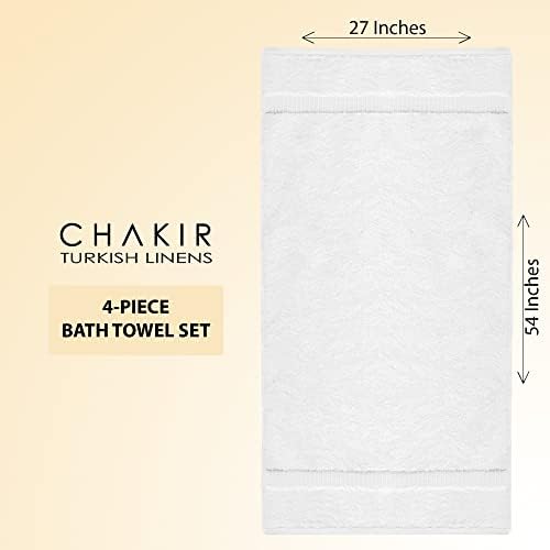 Chakir Turkish Linens Premium Cotton Bath Towels Experience Spa Quality