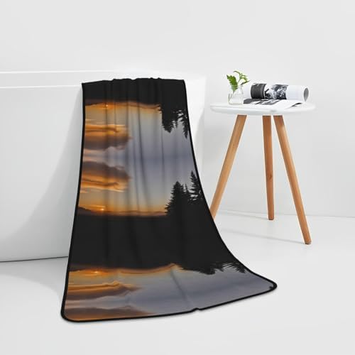 Sunset Velour Coral Towel - 27x55 inches