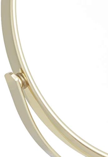 Amazon Basics Tabletop Mount Vanity Round Mirror 1x5x Magnification Gold