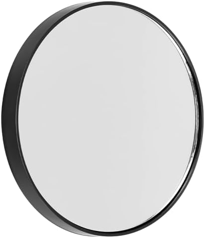 Luxshiny 5x Magnifying Mirror for Compact Use Space-Saving Durable