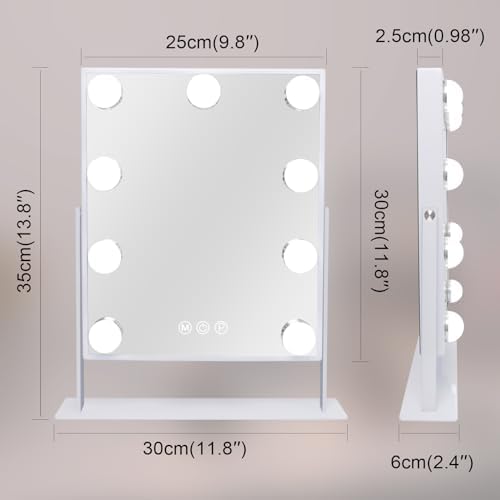 Leishe Hollywood Light Makeup Mirror
