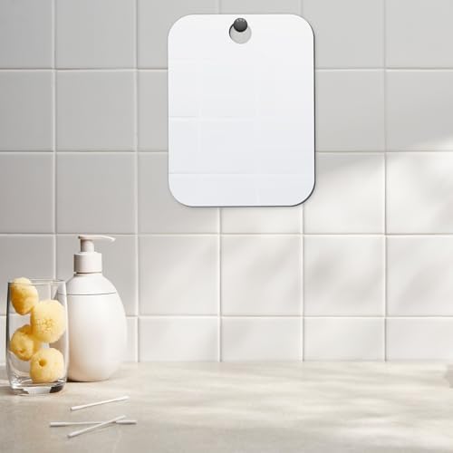 Anti-Fog Compact Mirror for Shaving Portable
