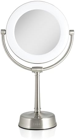 UltimateLED-Backed Makeup Mirror with 10X Swivel and Dimmable Light