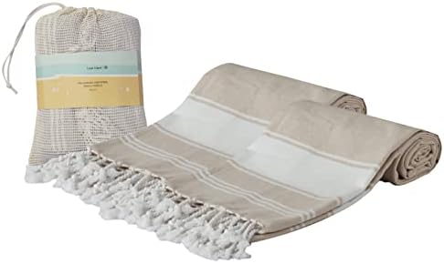 Sleek Lightweight Quick-Dry Sand-Free Beach Towels 2-Pack for Adults