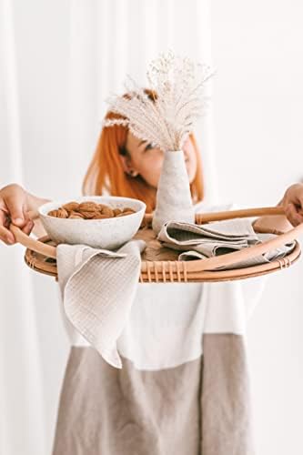 Flax Linen Face Washcloths