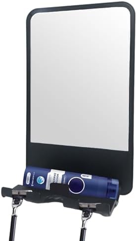 Fogless shower mirror for Shaving