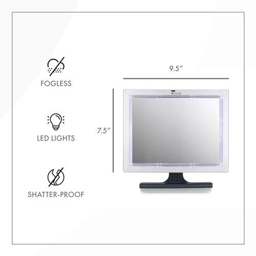 Bath Time Beauty LED Fogless Mirror