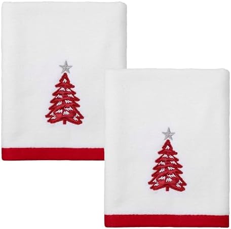 Avanti Linens Hand Towels Soft Absorbent White Set of 2