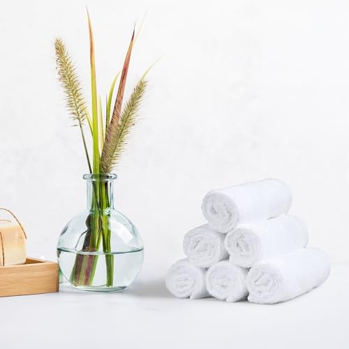 100 Cotton Washcloth for Bathroom Eco-Friendly Durable Fast-Drying Soft Reusable