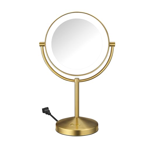 Stylish Lighted Makeup Mirror for Grooming