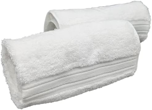 Marquis Mills Set of 2 20x32 White Hand Towels Luxurious Supima Cotton