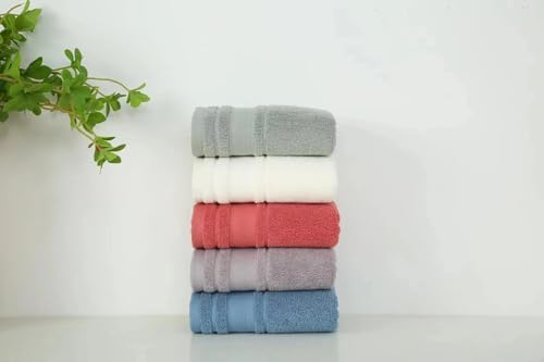 Luxury Soft Cotton Hand Towels Set - 5 Piece