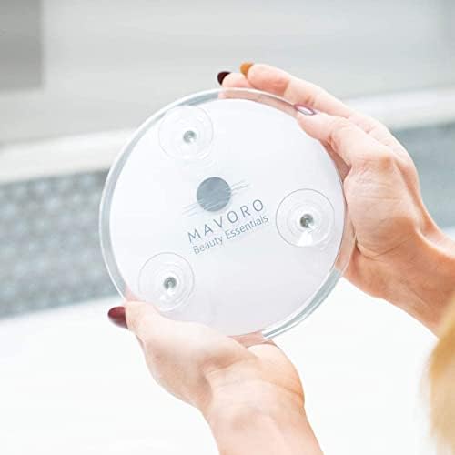 Mavoro Magnifying Mirror with Suction Cups - 10x Magnification