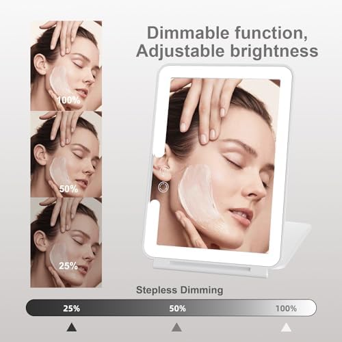 Durable Folding Travel Makeup Mirror