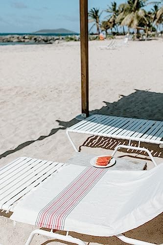 Luxurious Linen Blend Beach Towel - Soft Quick-Dry Premium Quality