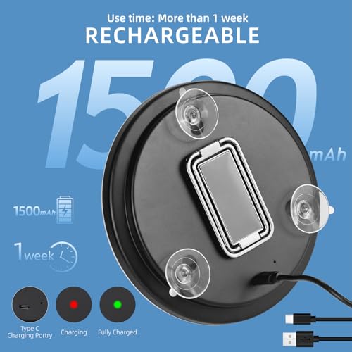 30X Magnifier with Light Suction Cup