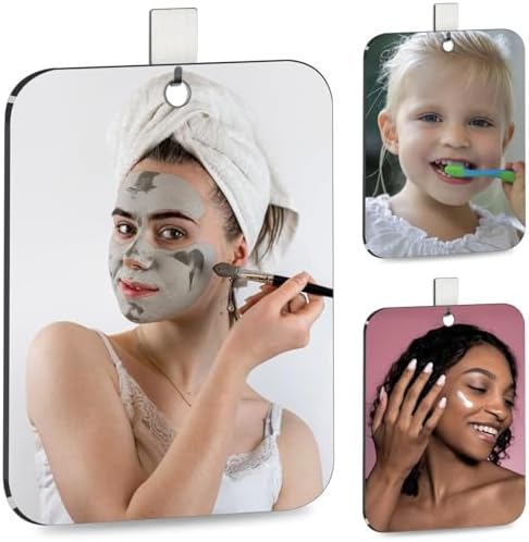 Canhard Fogless Shower Mirror 6x8 Inch Unbreakable