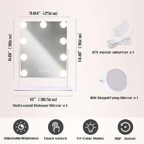 COOLJEEN Vanity Mirror with Lights