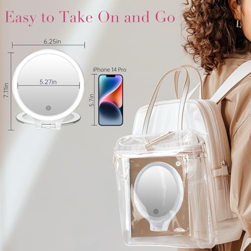 FASCINATE Magnifying Mirror with Light