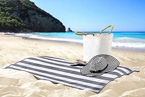 Utopia 4-Piece Cabana Beach Towels 30x60 inches