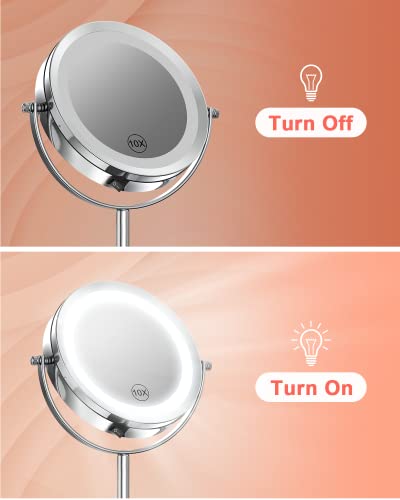 Best-in-Class Magnifying Mirror with Lights
