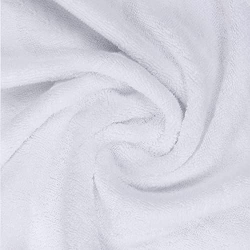 Utopia Towels 6 Piece Premium Hand Towels Set White