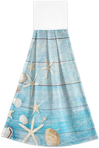 Blue Bath Towels 2 in 1 Multi-Use Hanging Towels