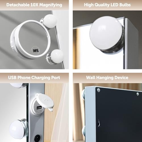 HD Vanity Mirror with Light