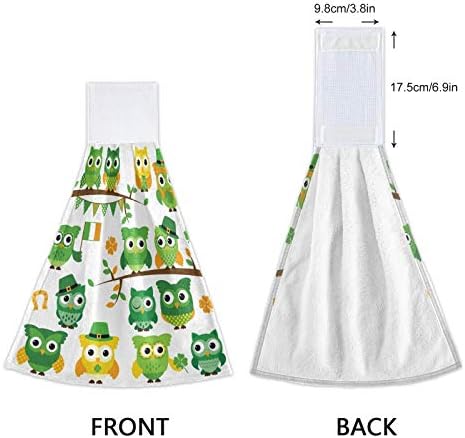 Owls Kitchen Hand Towels Set of 2