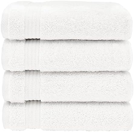 American Veteran 4-Piece Turkish Cotton Hand Towels Set