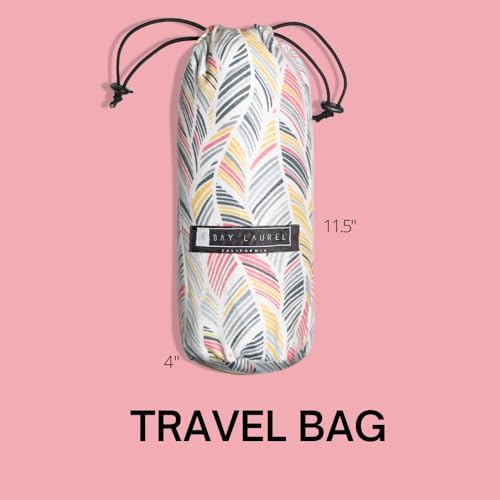 Bay Laurel Beach Towel Quick Dry Sand-Free Lightweight Travel-Friendly