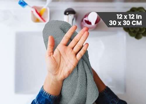Utopia Towels 12-Piece Premium Washcloth Set for Home and Beyond