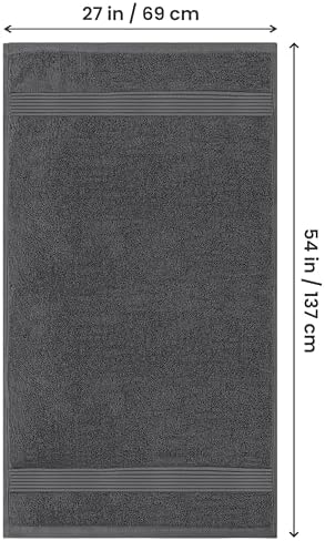 Utopia 4-Pack Bath Towels Set - Soft Dry and Functional