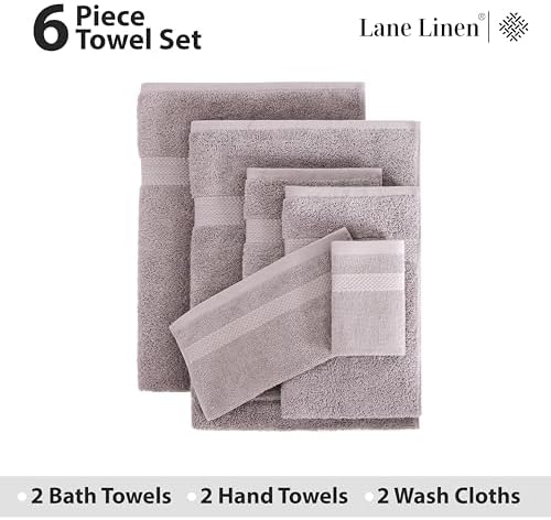 Luxury Cotton Towels Set for the Bathroom