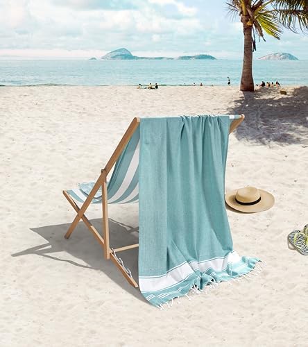 Stylish OversizedHunter Green Beach Towels