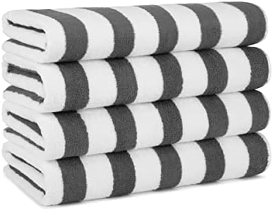 Cali Cabana Stripe Beach Towels Set of 4