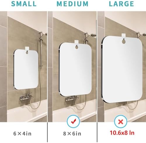 Shower Mirror 8x6