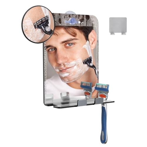 Shinowa Shower Mirror - Compact Shavers Best Friend
