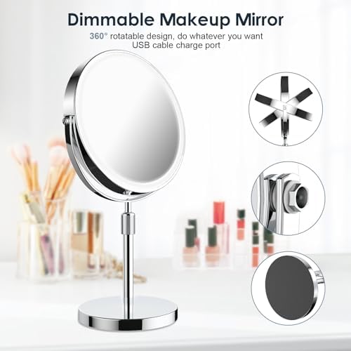 GioeDa Makeup Mirror with Lights
