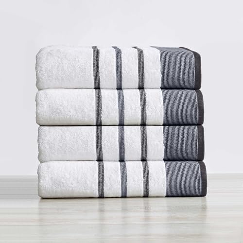 Luxurious Bath Towels Set - Moroccan BlueDecember Sky