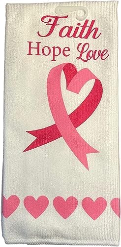 Microfiber Hand Towel Gift Set Breast Cancer Awareness
