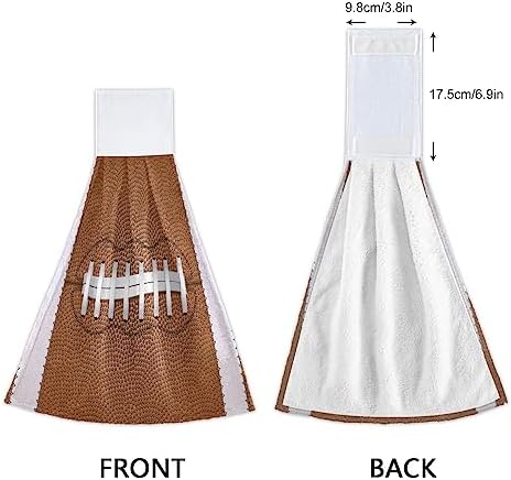 American Football Kitchen Hanging Hand Towels