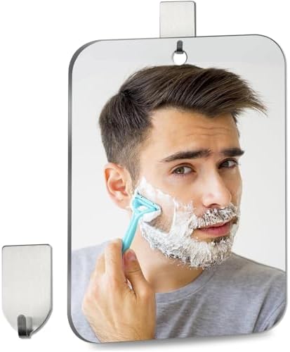 Anti-Fog Shatterproof Portable Mirror